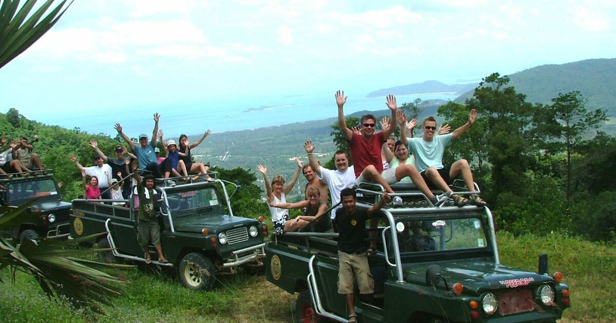 Samui: 7-Hour 4WD Wild Jungle Safari Tour Including Lunch